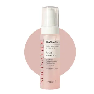 Absolute New York Niacinamide 10% Facial Essence – Hyaluronic Acid & Vitamin C, 100ml